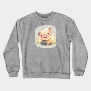 Happy Pig Crewneck Sweatshirt